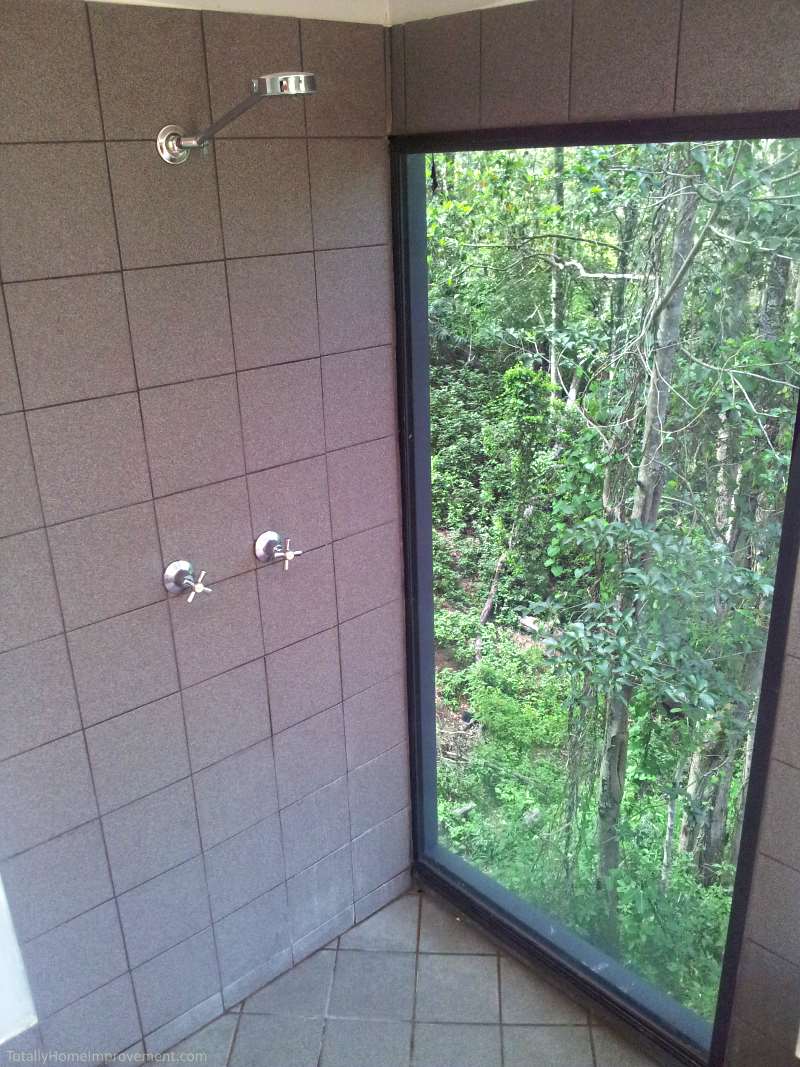 shower with a view